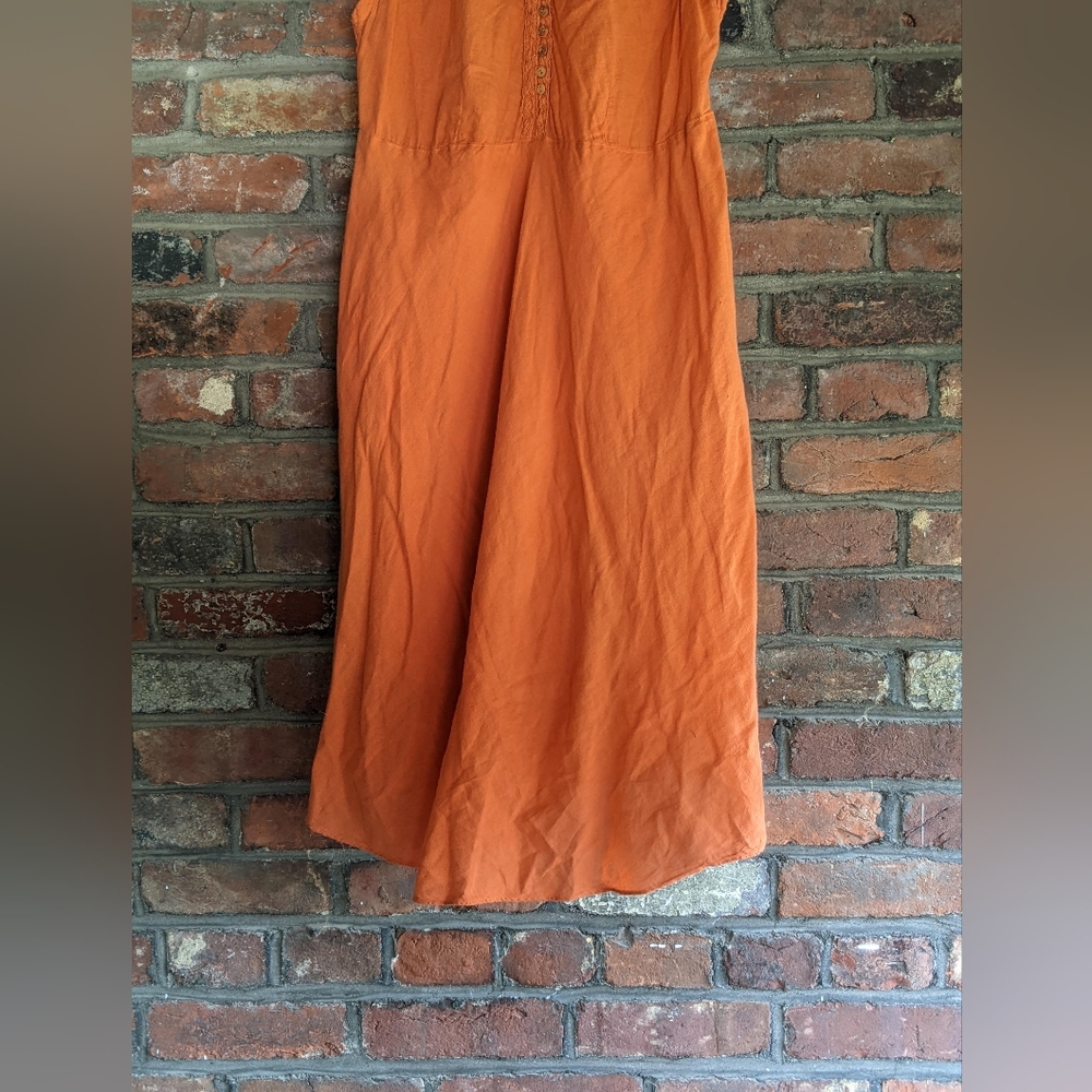 sherbert orange dress